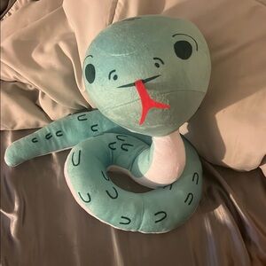 Green Plush Snake Toy